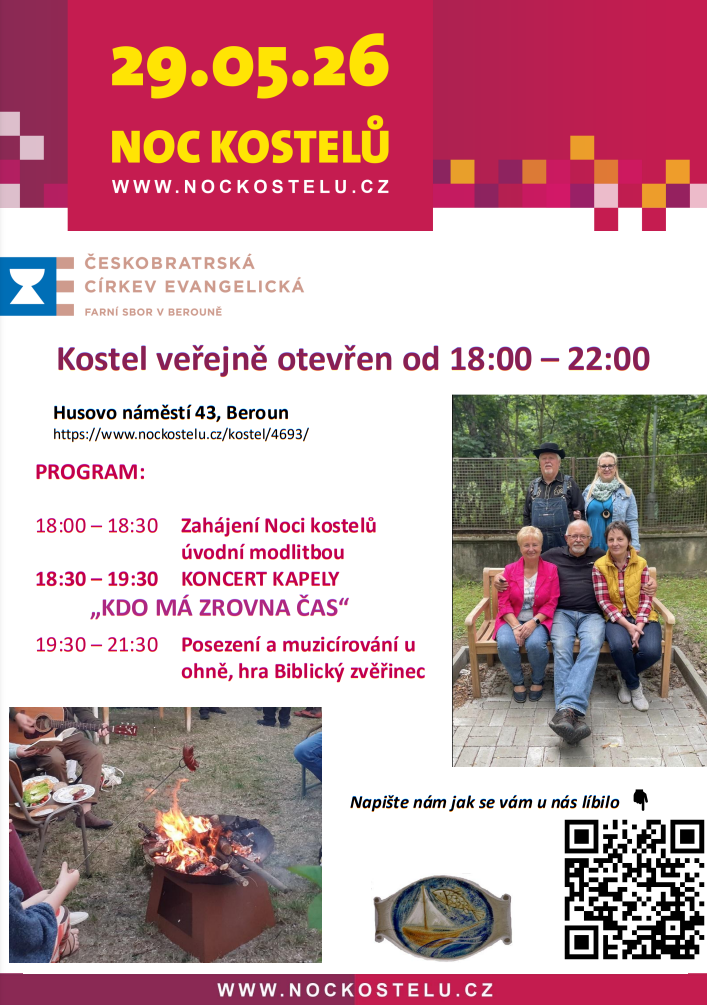 Noc kostelů 2026